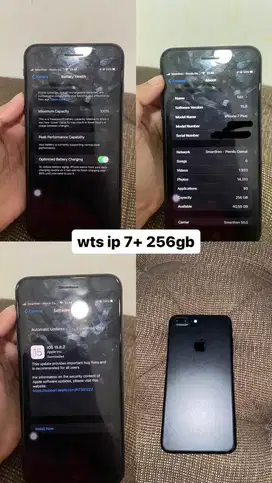 IPHONE 7+ 256gb