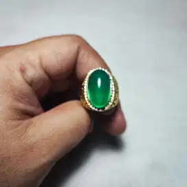 Batu Bacan Hijau duit