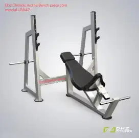 Dhz Olympic incline Bench press commercial U3042