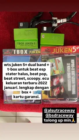 ECU JUKEN5+ DUAL BAND + T-BOX