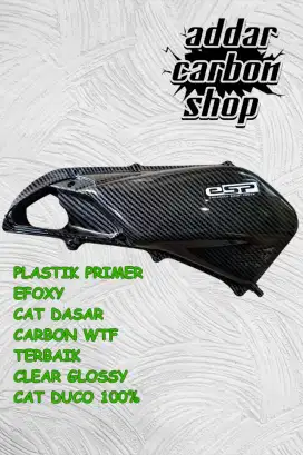 Cover atau pelindung mesin carbon motor matic