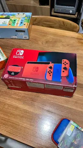 SALE!! Nintendo Switch V2 Mario Red And Blue Edition