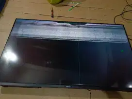 TV INFINIX 43 INCH LAYAR RETAK DI DALEM