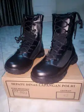 Jual sepatu PDL jatah Polri Ori