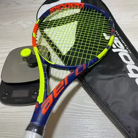 RAKET TENIS BABOLAT PURE AERO LITE KOMPLIT SIAP PAKAI