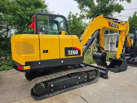 Setara Komatsu PC60 XCMG SANY TZCO Excavator China Tangguh Kelas 6 Ton