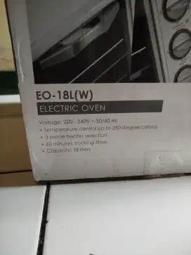 Dijual murah OVEN SHARP EO 18L