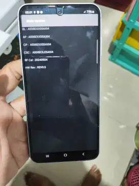 Samsung A55 8+4/256 5G msih plastkan bekas rasa baru TT masuk