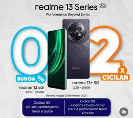 REALME 13 5G ram 12+12/256. Vapor chamber. Baru segel