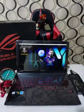 Asus ROG GL552VW Core i7 RAM 32GB SSD+HDD VGA Nvidia GTX siap pakai