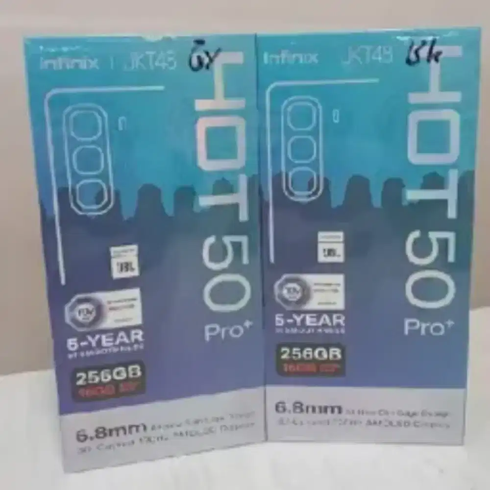 Infinix hot 50 pro plus layar lengkung 8/256