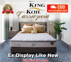 Kasur SET King Koil Cassiopeia 180x200 Ex Display