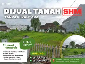 Dijual Cepat Tanah di Pusat Kota Tuban