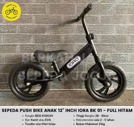 Push Bike MURAH Sepeda Balance Pushbike IORA NEW Ban Eva