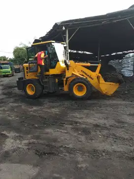 Ready Stock New Wheel Loader China Murah Tangguh Kapasitas 1 - 3 Kubik