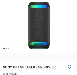 Promo speaker active