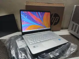 Hp 14s garansi 18bln resmi intel N4500 ram 4gb ssd 512gb spt baru