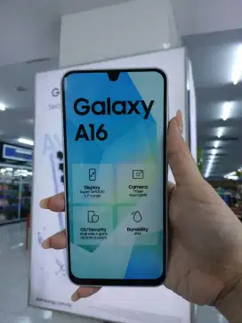 Jual Hp Samsung A16 Ram 8+8/256gb NEW Garansi resmi  1Tahun