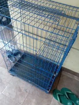 Kandang kucing 2 tingkat