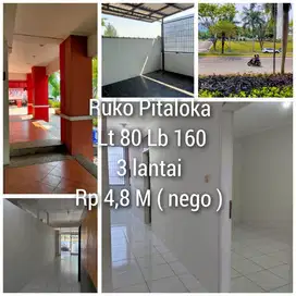 Dijual ruko 3 lantai di Pitaloka Kota Batu Parahyangan