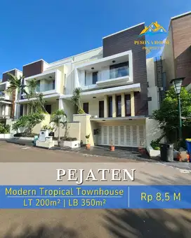 MODERN TOWNHOUSE DI PEJATEN BARAT  JAKARTA SELATAN