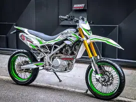 KLX 150 SUPERMOTO SIAP GAS TOURING TRABAS TRAIL