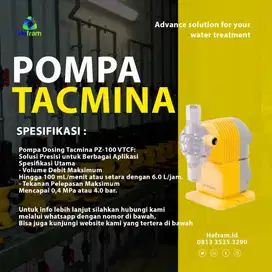 Pompa Dosing Tacmina _ Pengolahan Air