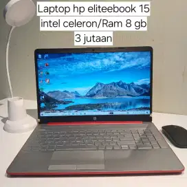 Laptop HP Elitebook Ram 8 3 jutaan