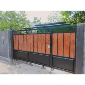 Pintu garasi minimalis terkini