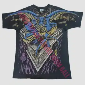 Vintage 1995 T-shirt Liquid Blue - Gargoyles All Over Print (AOP)