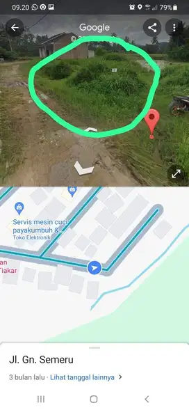 Dijual 2 Bidang Tanah (2 SHM-terpisah) Perumahan Shavilla Tiakar-Pyk