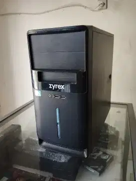 Casing komputer cpu Zyrex tebal mulus