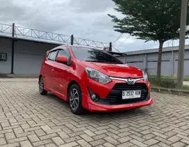 [TDP 12JT FREE GARANSI] Toyota Agya G TRD 2019 AT Merah Tangan Pertama