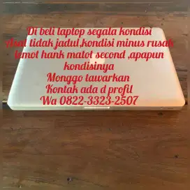 Laptop macbok ruska minus siap tampung