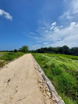 Tanah lokasi yang strategis zona akomodasi wisata