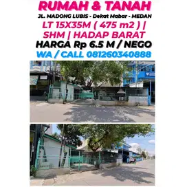 DI JUAL RUMAH JALAN MADONG LUBIS