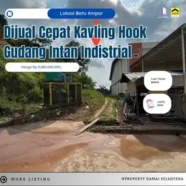 Dijual Kavling Hook Gudang Intan industrial