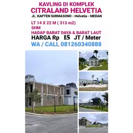 DI JUAP 1 UNIT KAVLING DI KOMPLEK CITRALAND HELVETIA