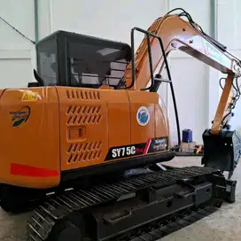 Setara Komatsu PC60 XCMG SANY TZCO Excavator China Tangguh Kelas 6 Ton