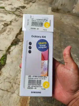 SAMSUNG A14 NEW 6/128GB GARANSI RESMI SEIN INDONESIA