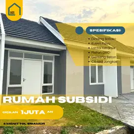 Rumah Subsidi Suropati Residence Bekasi 5 Menit Tol Gabus