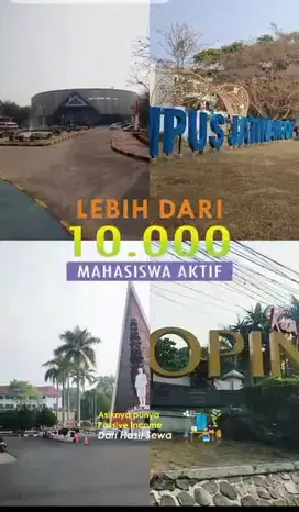 Investasi terbaik.Rumah kos dekat kampus univ ITB, IPDN, UNPAD,IKOPIN