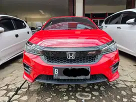 KM LOW 29 RIBUAN Honda City RS Hatchback At 2021 Merah Terawat