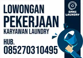 Lowongan Pekerjaan Laundry Marelan