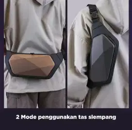 Freeknight Tas Pinggang Tas Selempang Waist Bag Pria