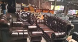 Sofa jaguar 321 cokelat