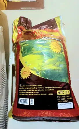 Beras Mentari 25kg (sisa 1 sak)