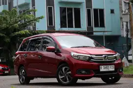 HONDA MOBILIO 1.5 E CVT 2018 MERAH. TANGAN PERTAMA DARI BARU