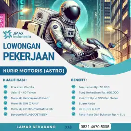 Kurir langsung kerja