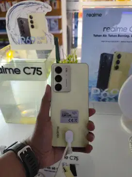 REALME C75 NFC RAM 24/128GB, BATERAI 6000 & SUDAH ANTI AIR IP69